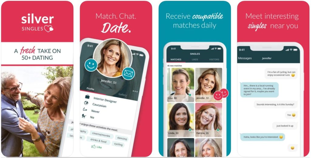 silver singles app