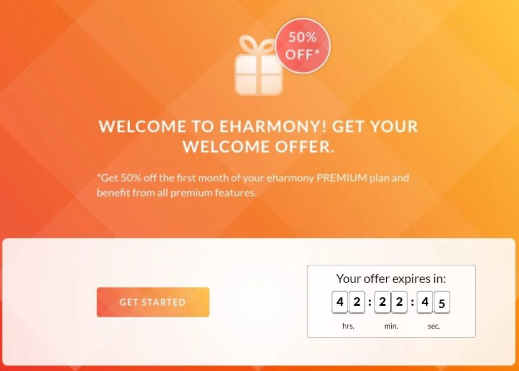 eharmony offer