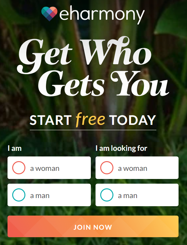 eharmony register