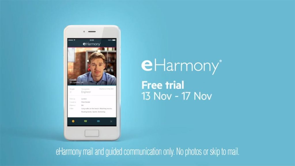 eharmony free weekend