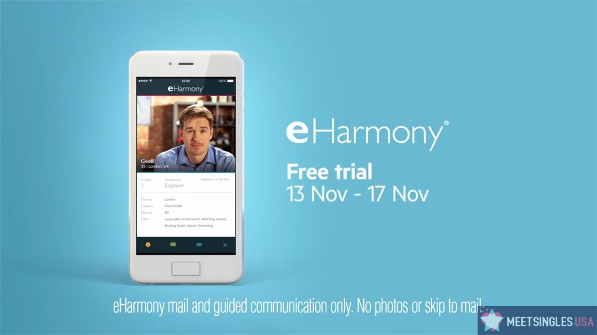 eharmony free weekend